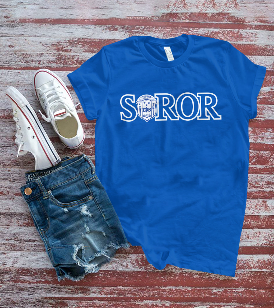 SOROR Zeta Phi Beta Crest Finer Women 1920 T-Shirt