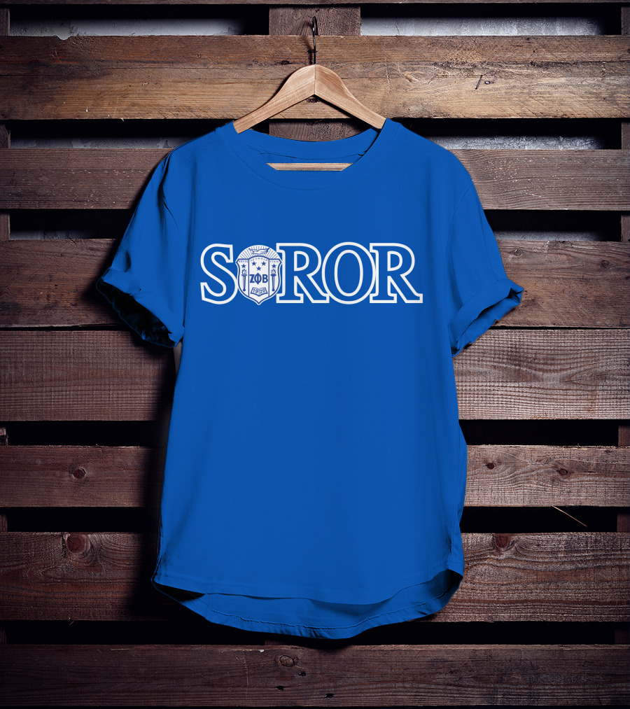 SOROR Zeta Phi Beta Crest Finer Women 1920 T-Shirt