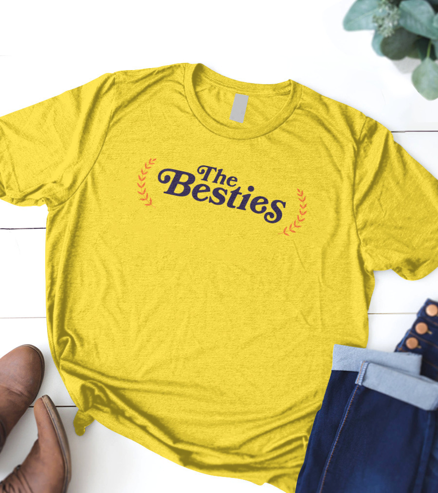 The Besties McElroy Merch Iconic Yellow Laurels T-Shirt