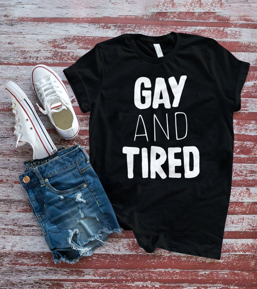 Gay And Tired Jason Trevino Lizard Kween Merch T-Shirt
