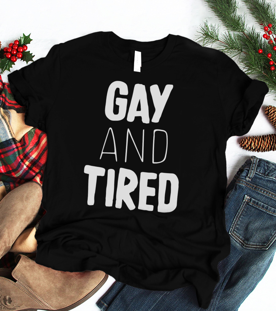 Gay And Tired Jason Trevino Lizard Kween Merch T-Shirt