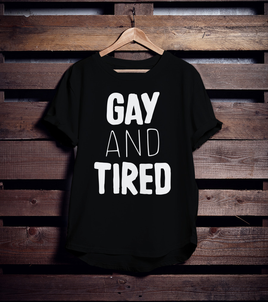 Gay And Tired Jason Trevino Lizard Kween Merch T-Shirt