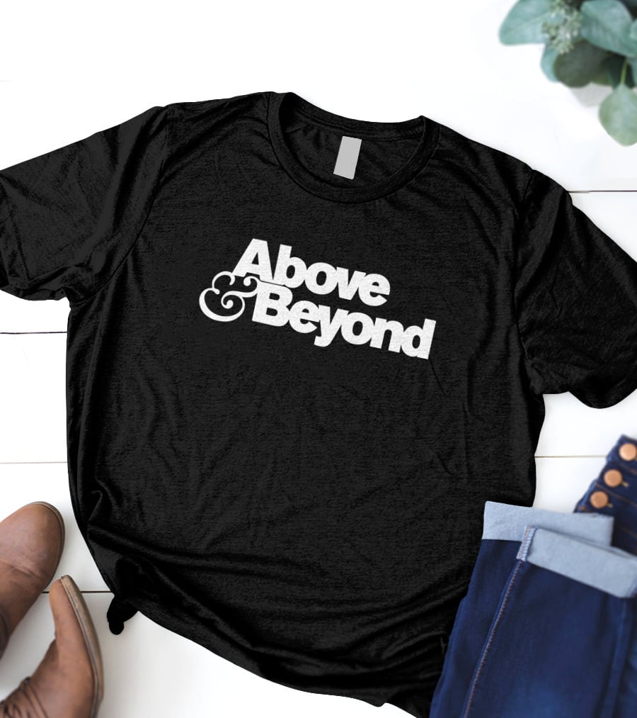 Above And Beyond Merchandise Collection Featuring Iconic T-Shirt