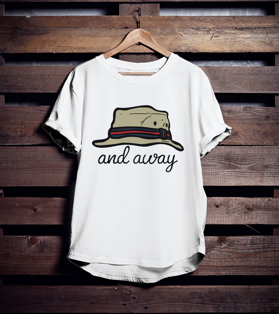 Mortimer And Whitehouse Gone Fishing And Away Bob's Hat T-Shirt