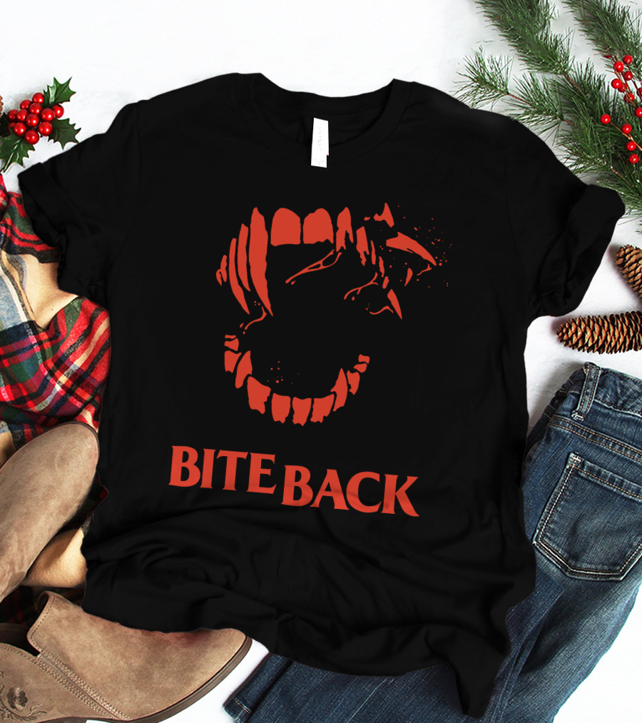 Fallout Merch Redfall Bite Back Announcement T-Shirt