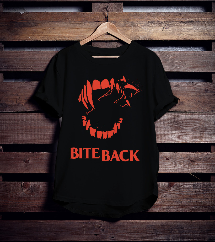 Fallout Merch Redfall Bite Back Announcement T-Shirt