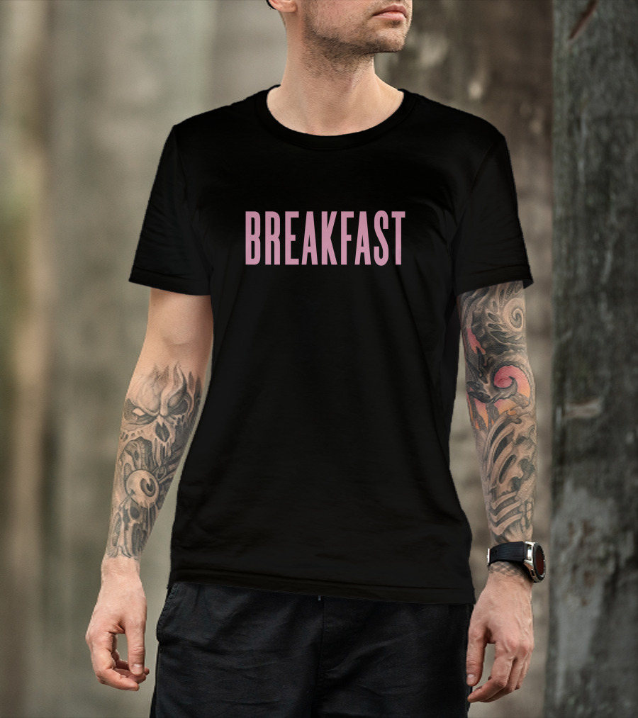Beyonce Breakfast Merch Pink T-Shirt