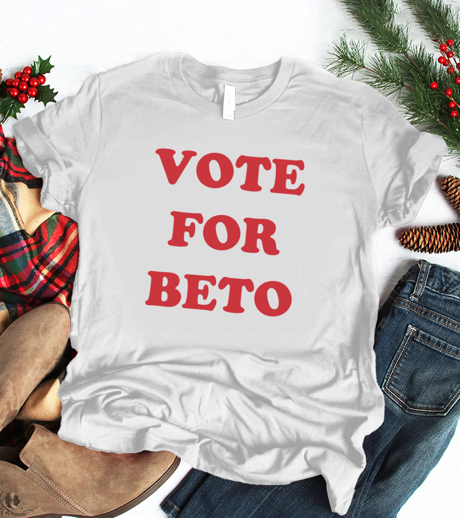 Vote For Beto O'Rourke Texas Ringer T-Shirt