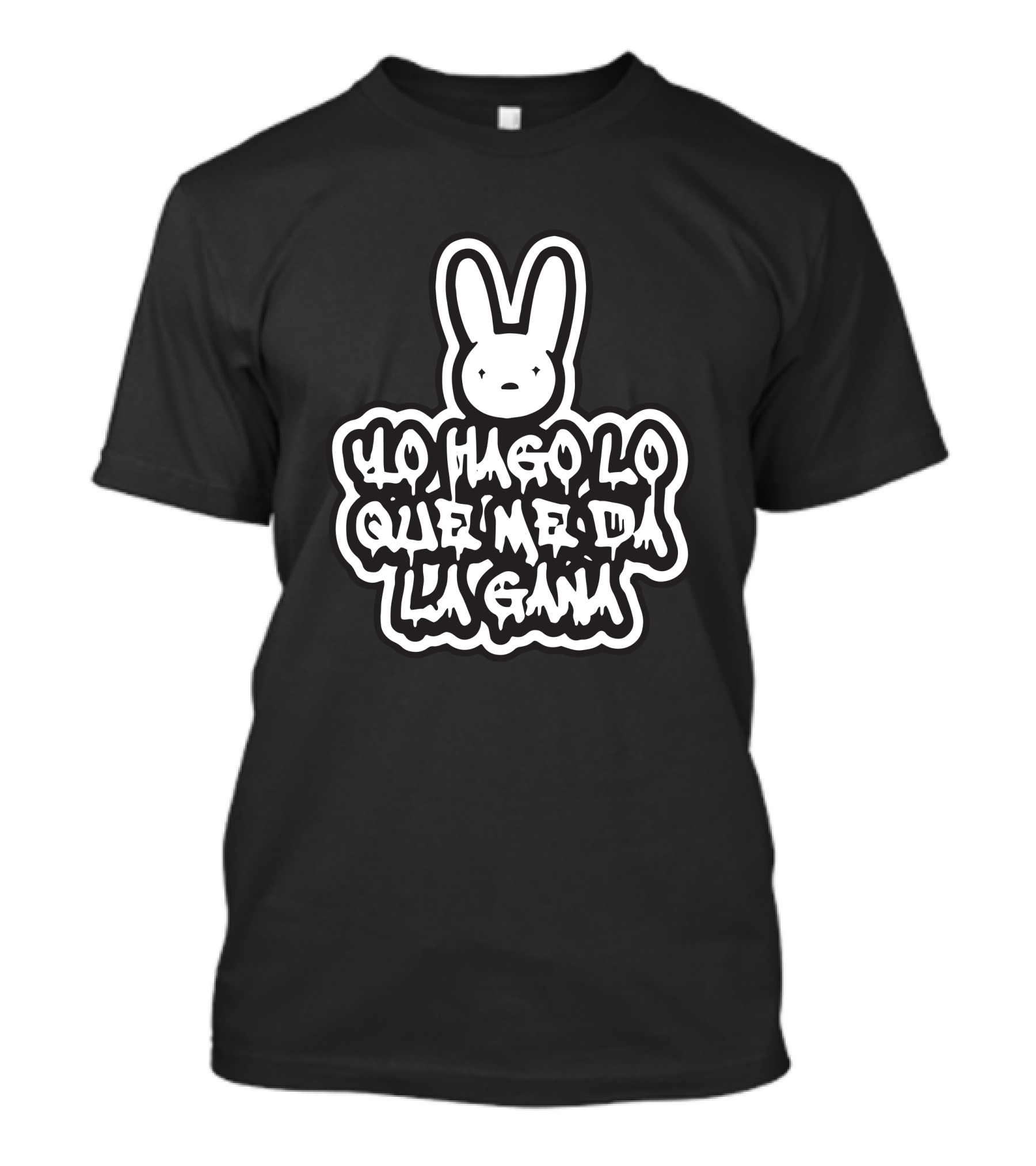 Bad Bunny Yo Hago Lo Que Me Da La Gana YHLQMDLG Bunny T-Shirt