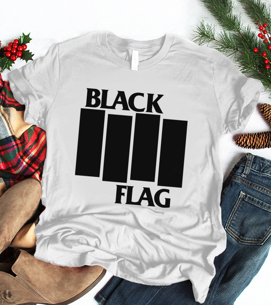 Bad Boy Chef John Goodman Black Flag T-Shirt
