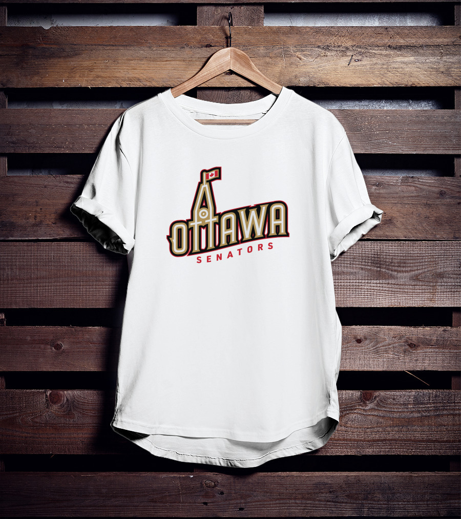 Ottawa Senators Peace Tower Canada Team Shop Ottawa T-Shirt