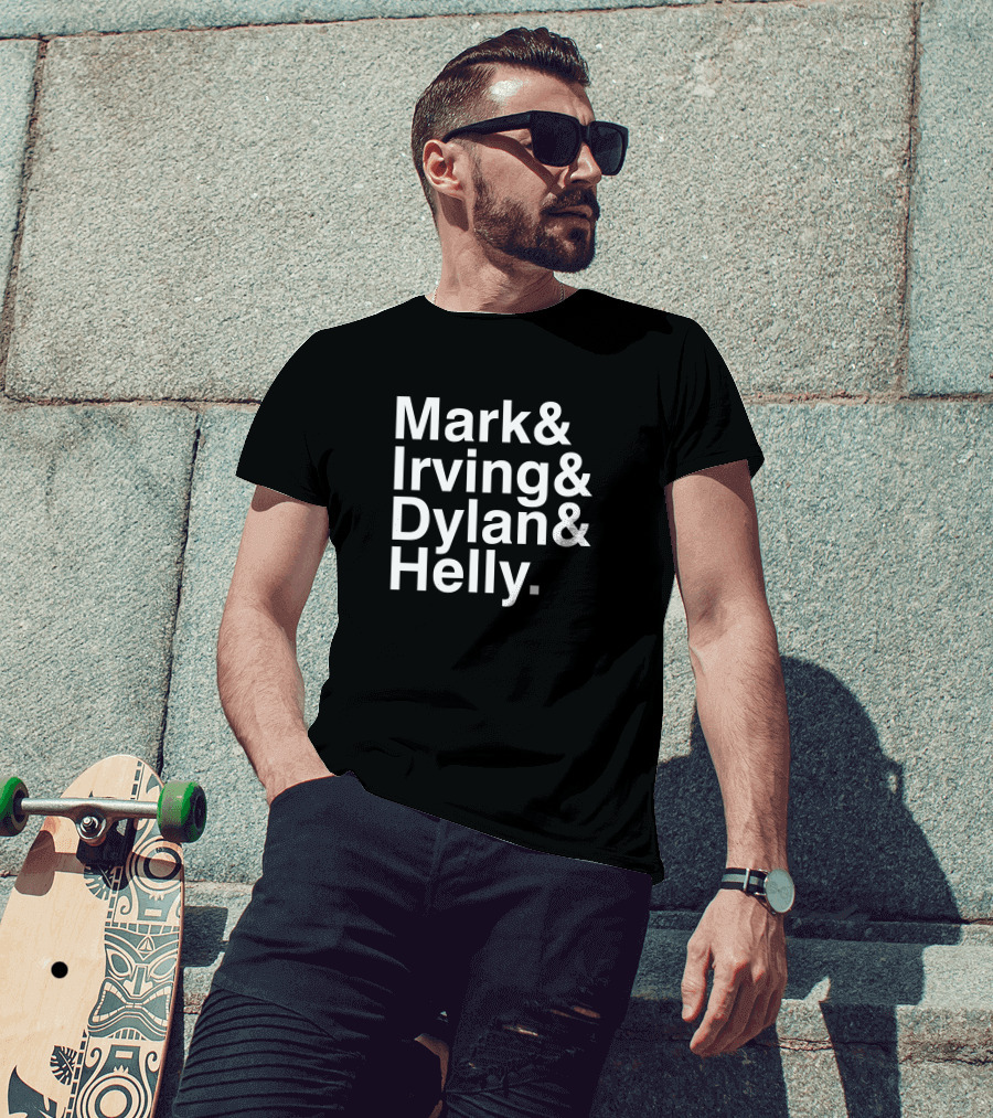 Mark Irving Dylan Helly Severance Characters Series Reference T-Shirt