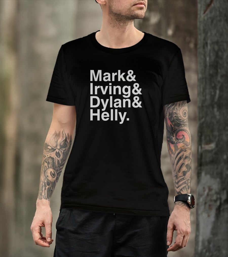 Mark Irving Dylan Helly Severance Characters Series Reference T-Shirt