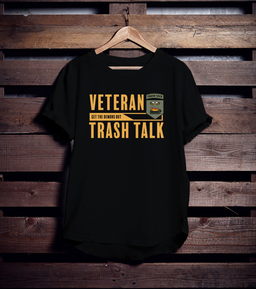 Veteran Trash Talk Get The Demons Out T-Shirt