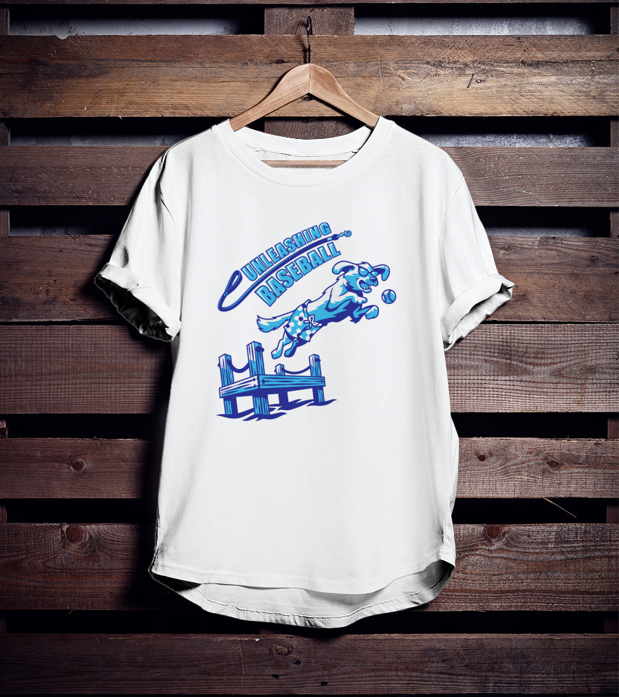 Unleashing Baseball Jay Matz Lake Country Dockhounds T-Shirt