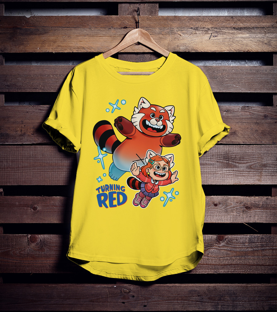 Turning Red Mario Bros 3 Redz The Artist T-Shirt