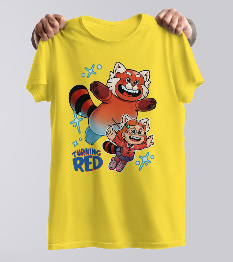 Turning Red Mario Bros 3 Redz The Artist T-Shirt
