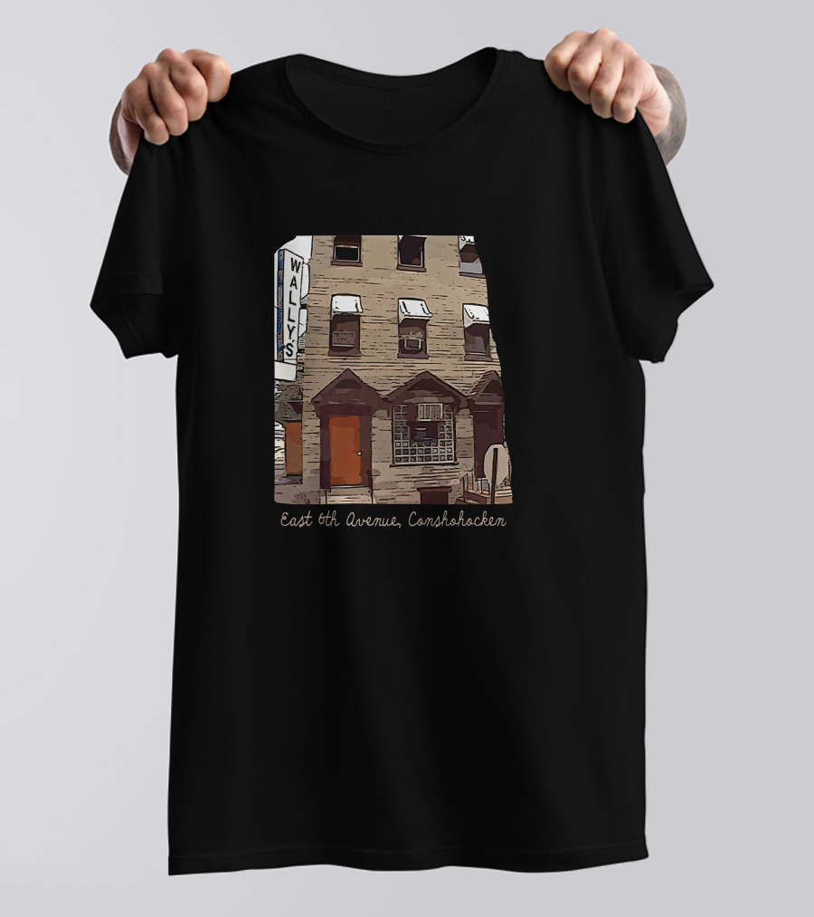 Wally's East 6th Avenue Conshohocken Morethanthecurve T-Shirt