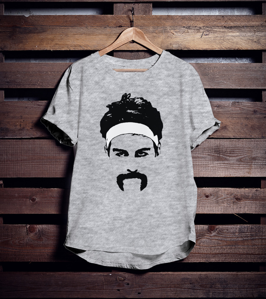 Drew Timme Mustache Gonzaga Fan Big Head T-Shirt
