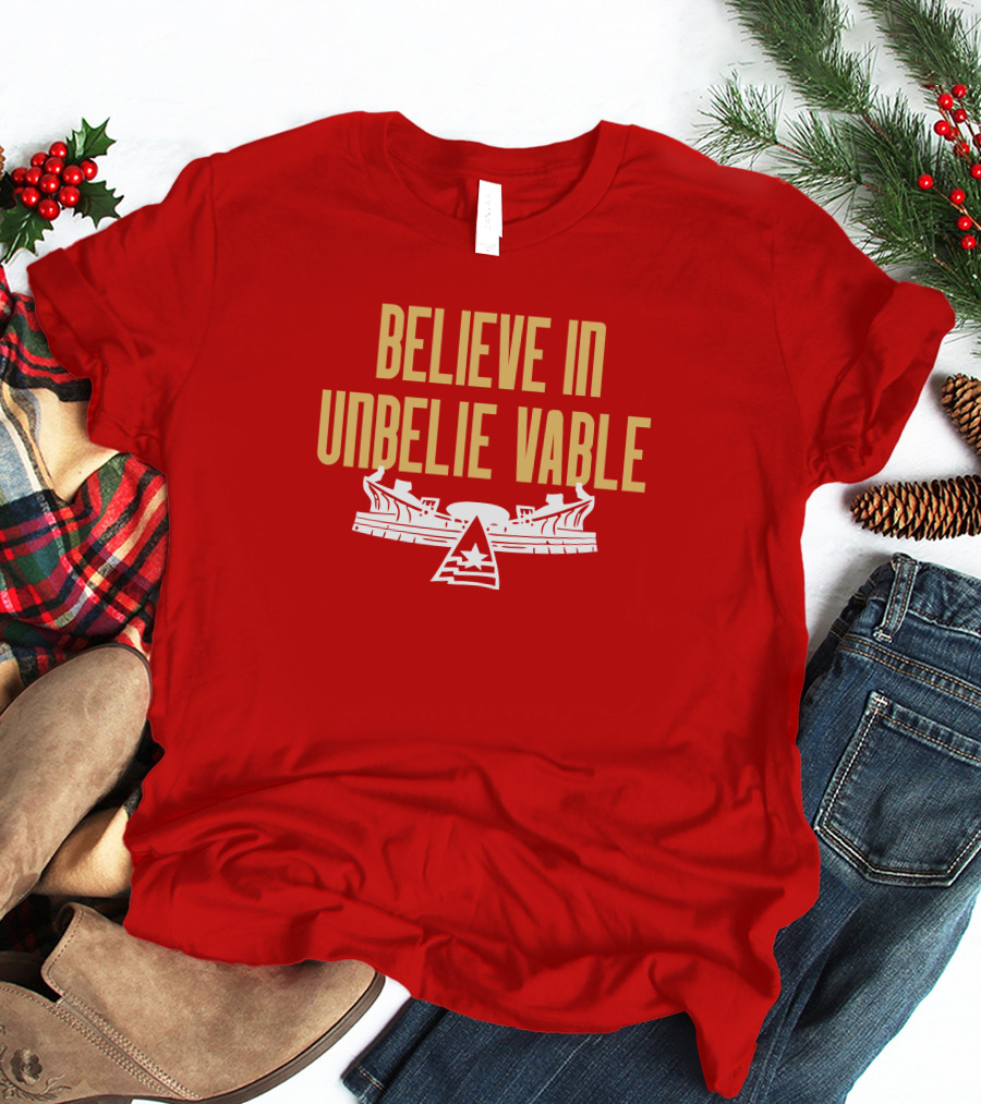 Ronald Jones Chiefsaholic Believe In Unbelievable T-Shirt