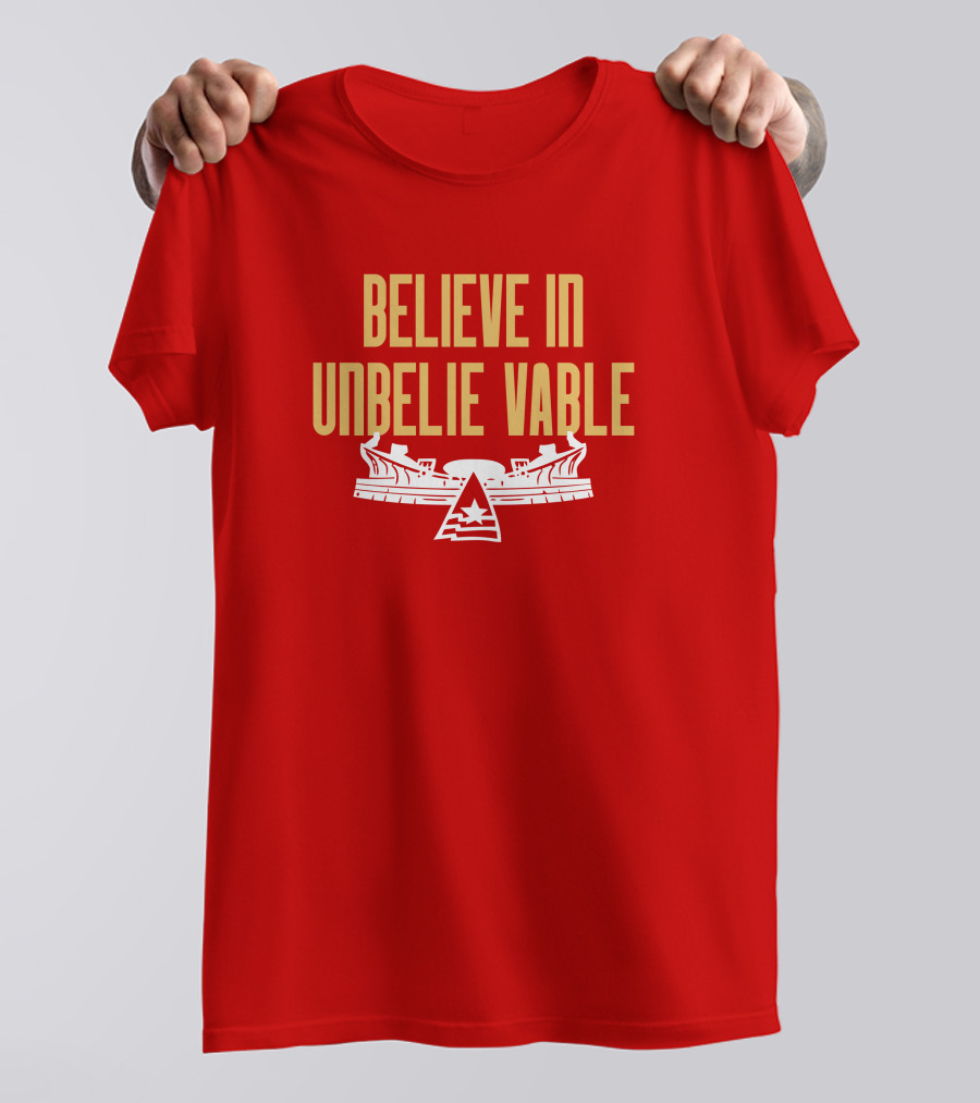Ronald Jones Chiefsaholic Believe In Unbelievable T-Shirt