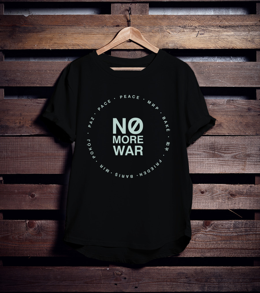 Unicef Peace No More War Circle Of Unity T-Shirt