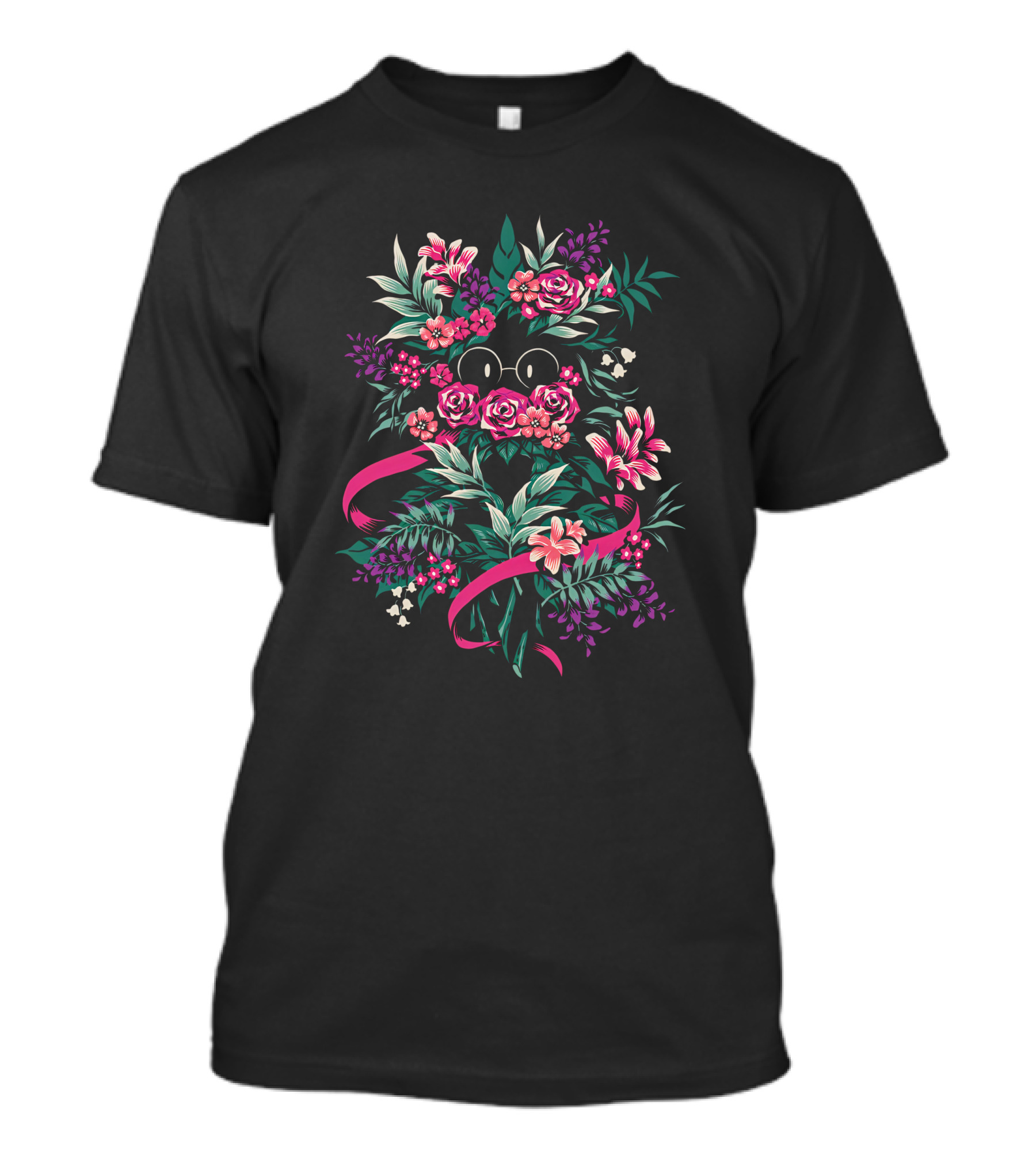 Nina Matsumoto Ralsei Floral Deltarune Flower Fangamer Merch T-Shirt