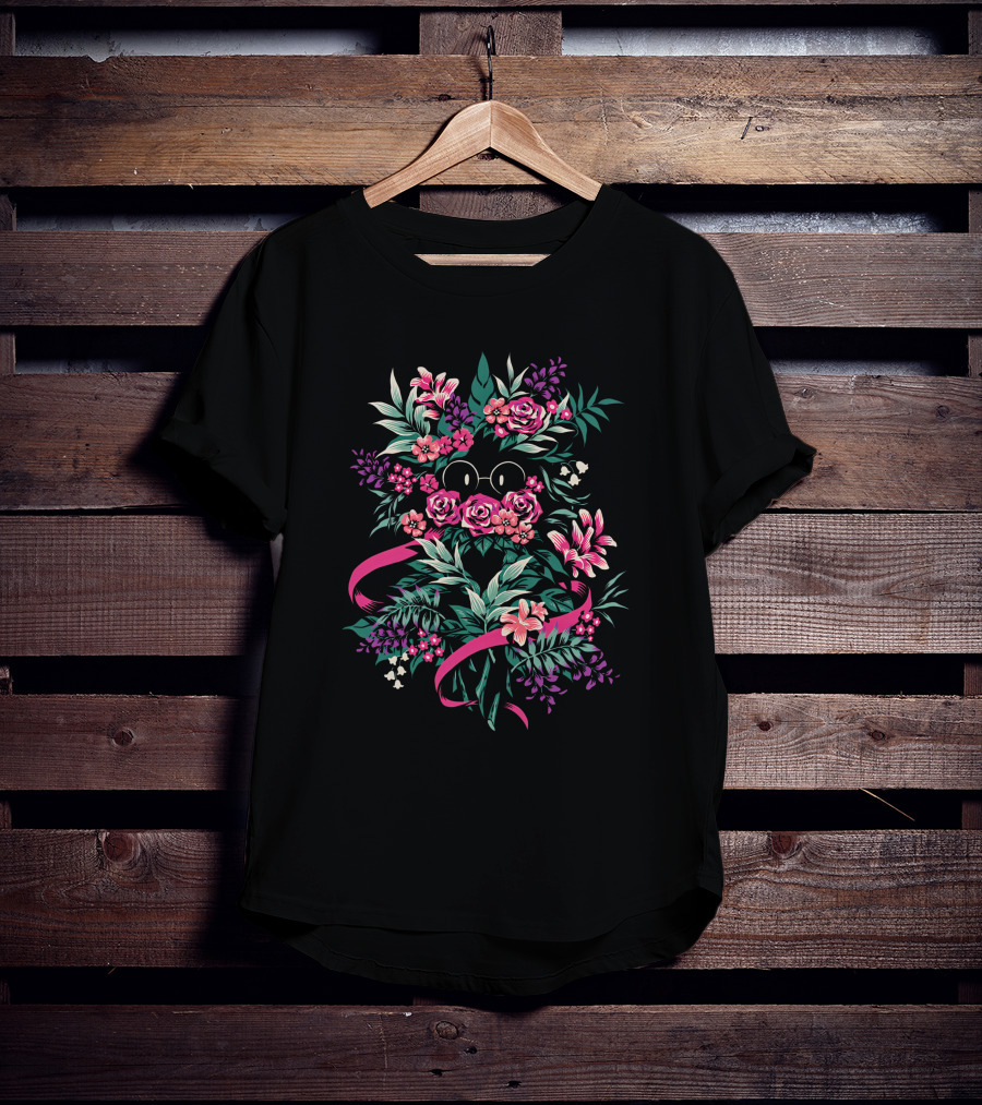 Nina Matsumoto Ralsei Floral Deltarune Flower Fangamer Merch T-Shirt