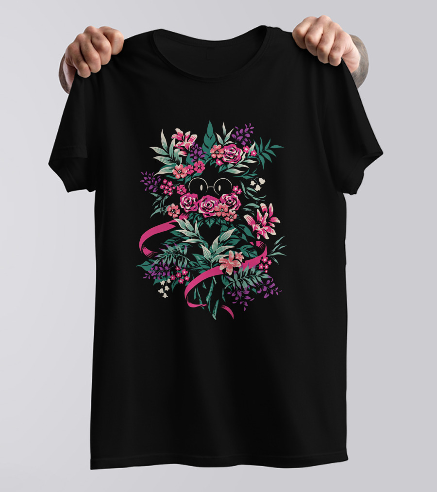 Nina Matsumoto Ralsei Floral Deltarune Flower Fangamer Merch T-Shirt