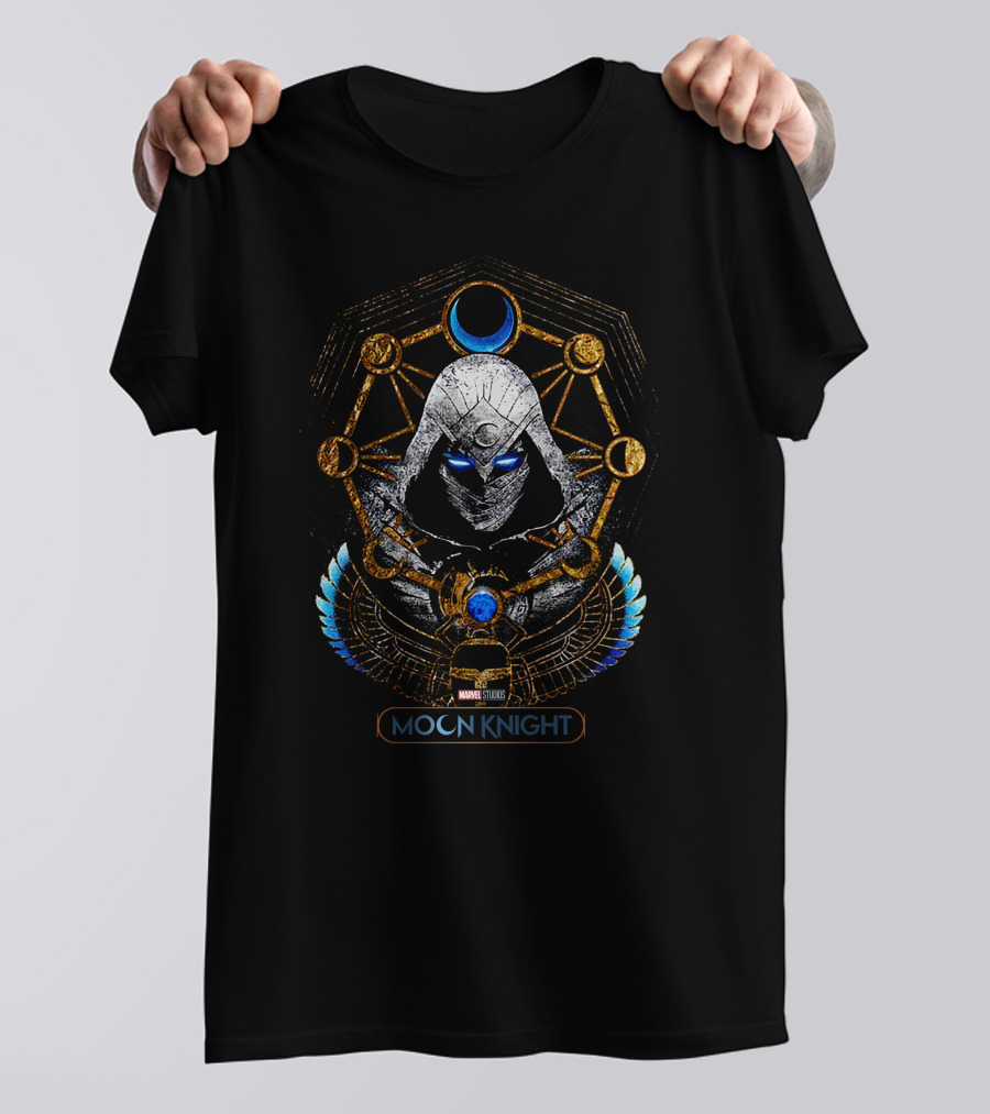 Disney Marvel Moon Knight Phases Cosmic Vision Hottopic T-Shirt