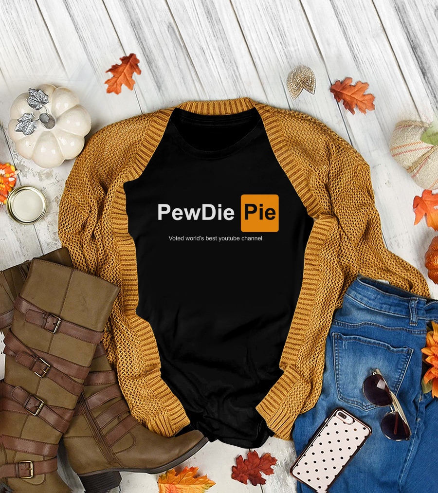 PewDiePie Voted World's Best YouTube Channel T-Shirt