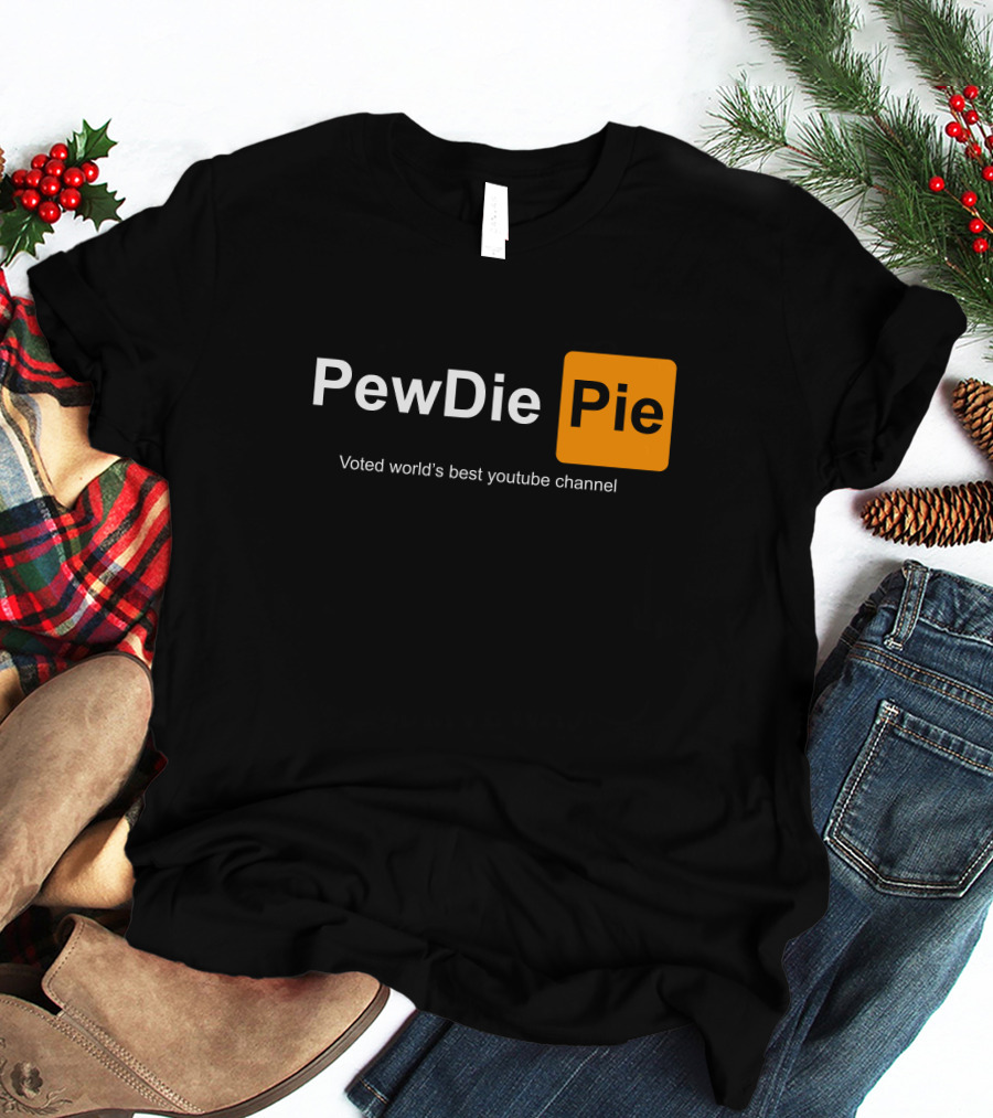 PewDiePie Voted World's Best YouTube Channel T-Shirt