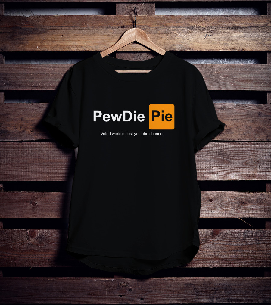 PewDiePie Voted World's Best YouTube Channel T-Shirt