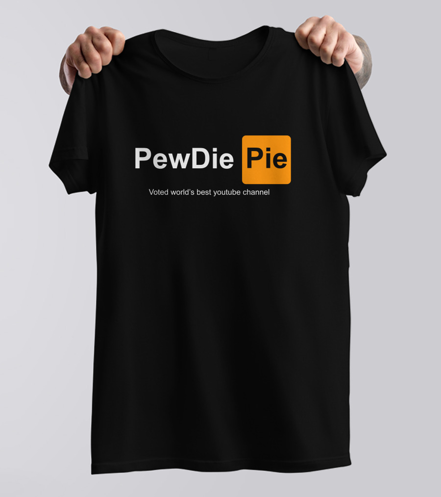 PewDiePie Voted World's Best YouTube Channel T-Shirt