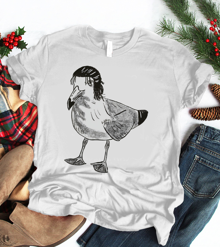 Eren Yeager Seagull Toast Guy Bird Anime Meme T-Shirt