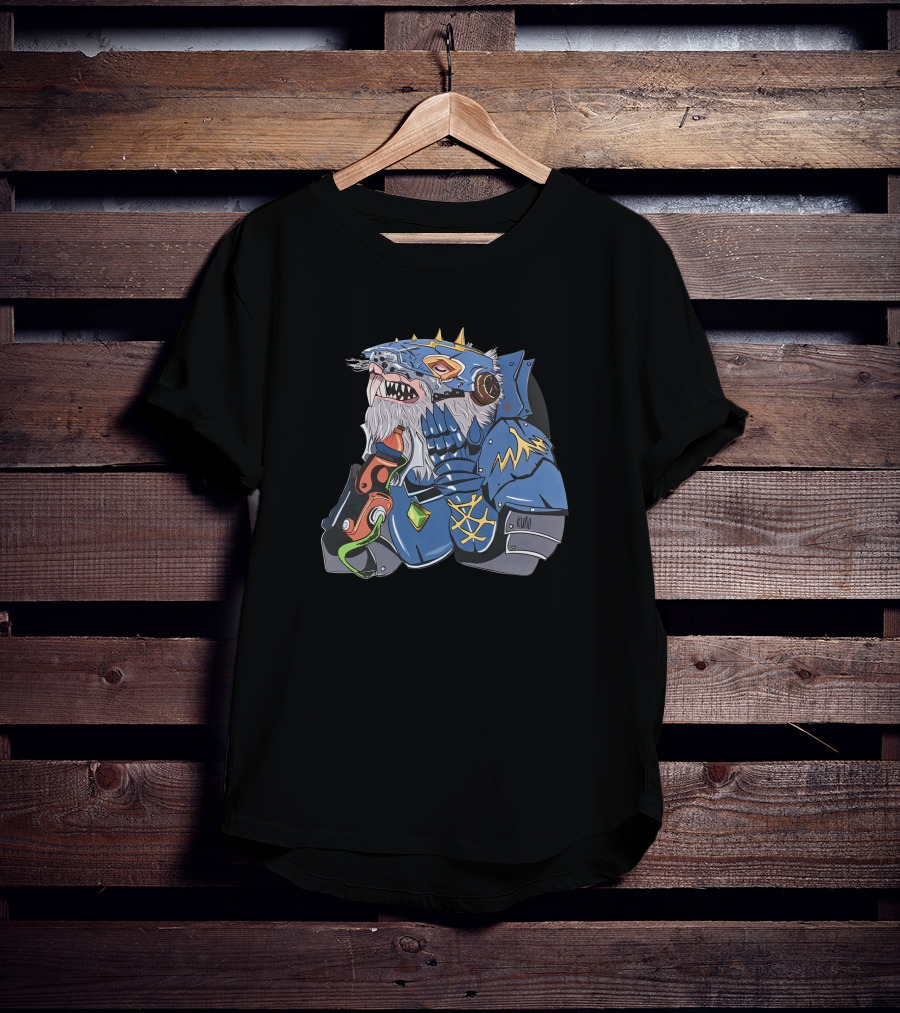Total Warhammer Kuro Ibara Creature Warrior Fantasy T-Shirt