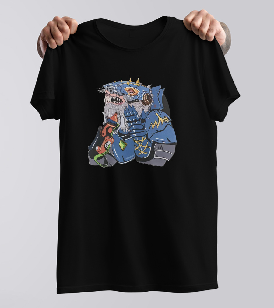 Total Warhammer Kuro Ibara Creature Warrior Fantasy T-Shirt