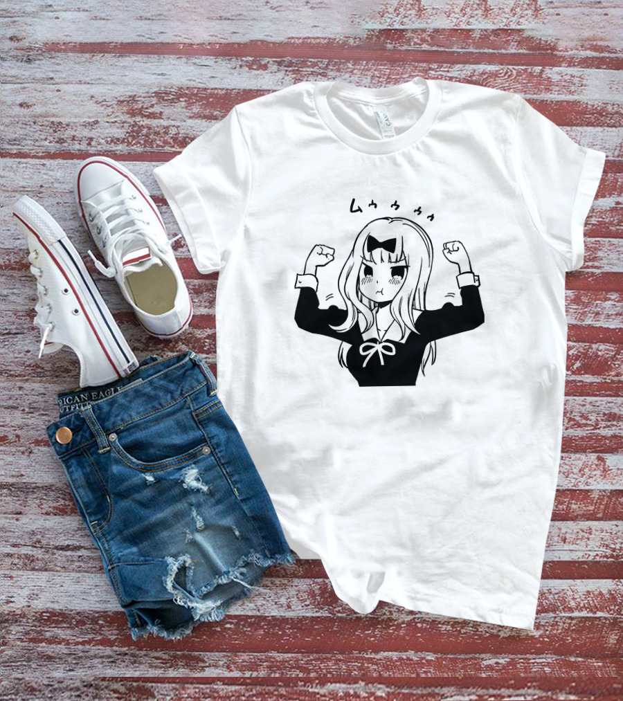 Kaguya Sama Love Is War Chika Fujiwara Anime Japan Character T-Shirt