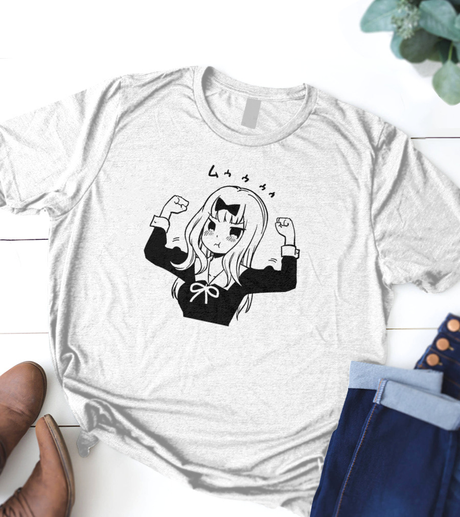 Kaguya Sama Love Is War Chika Fujiwara Anime Japan Character T-Shirt