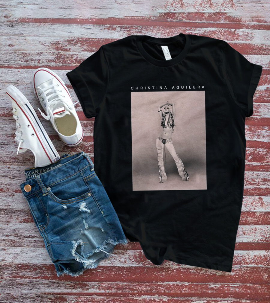 Christina Aguilera Stripped Era Dallas Dixon T-Shirt