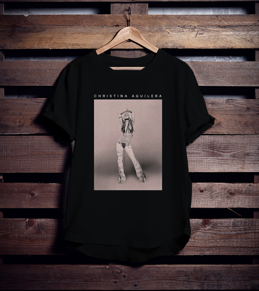 Christina Aguilera Stripped Era Dallas Dixon T-Shirt
