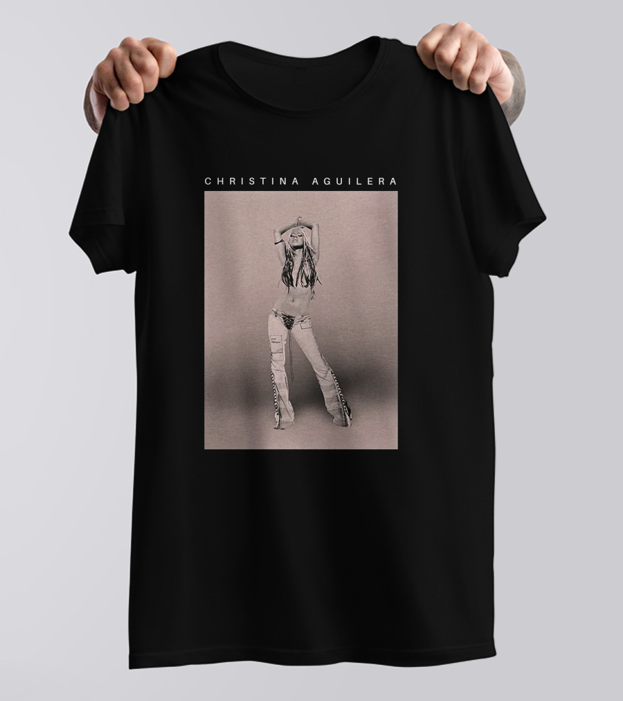 Christina Aguilera Stripped Era Dallas Dixon T-Shirt
