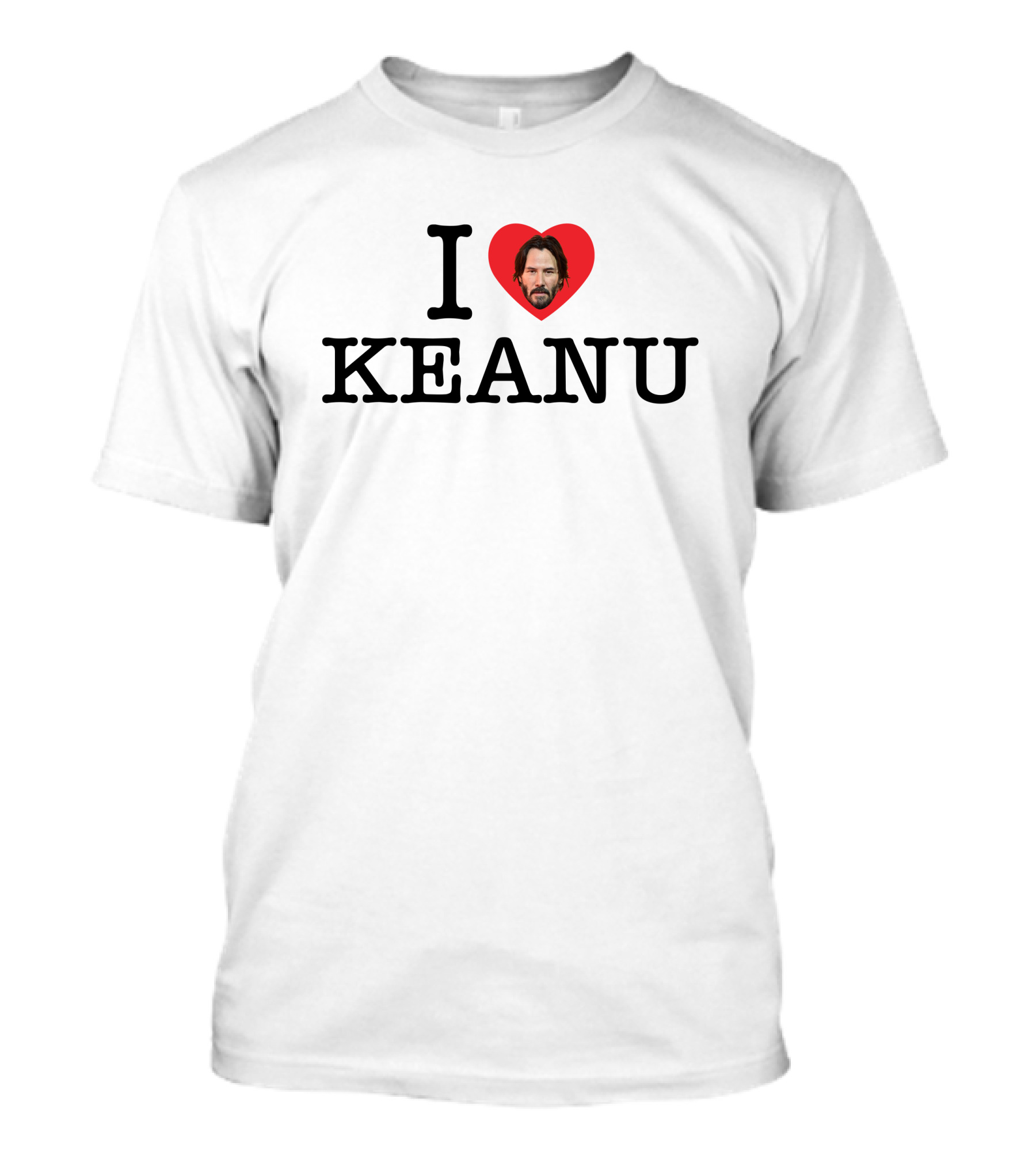 I Love Keanu Reeves Lionsgate Fan T-Shirt