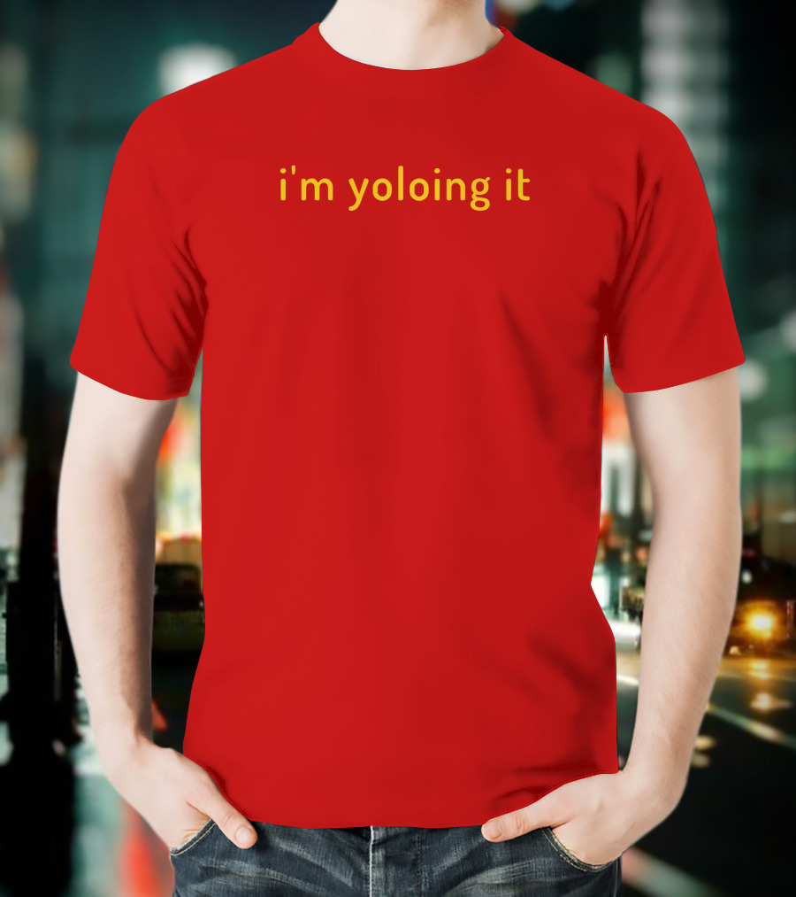 Wall St Memes I'm Yoloing It T-Shirt