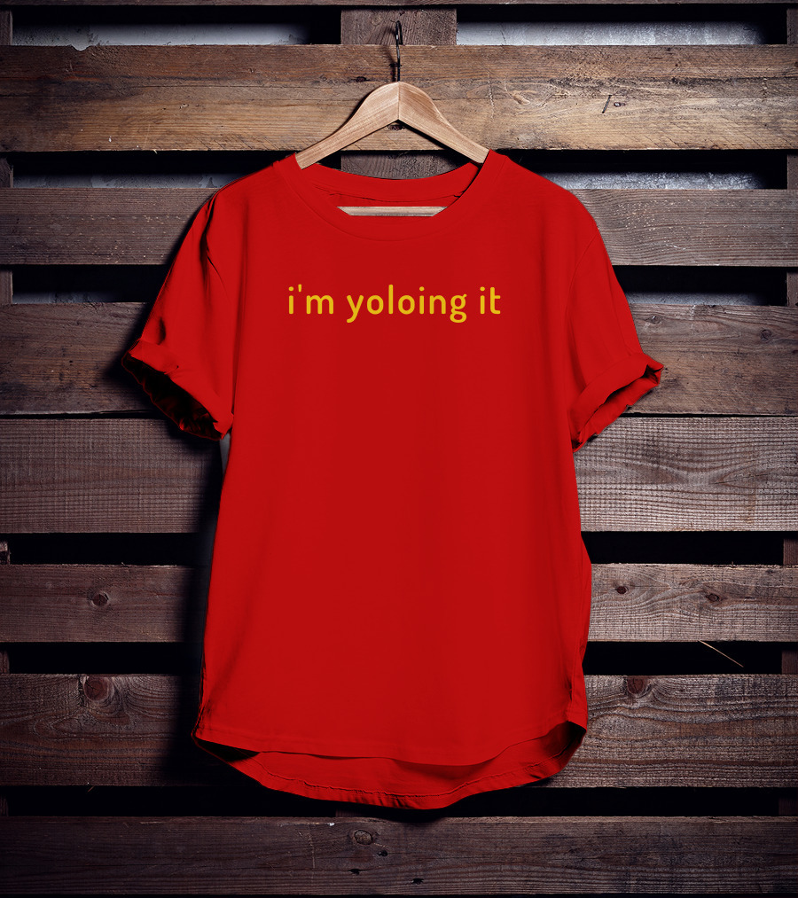 Wall St Memes I'm Yoloing It T-Shirt