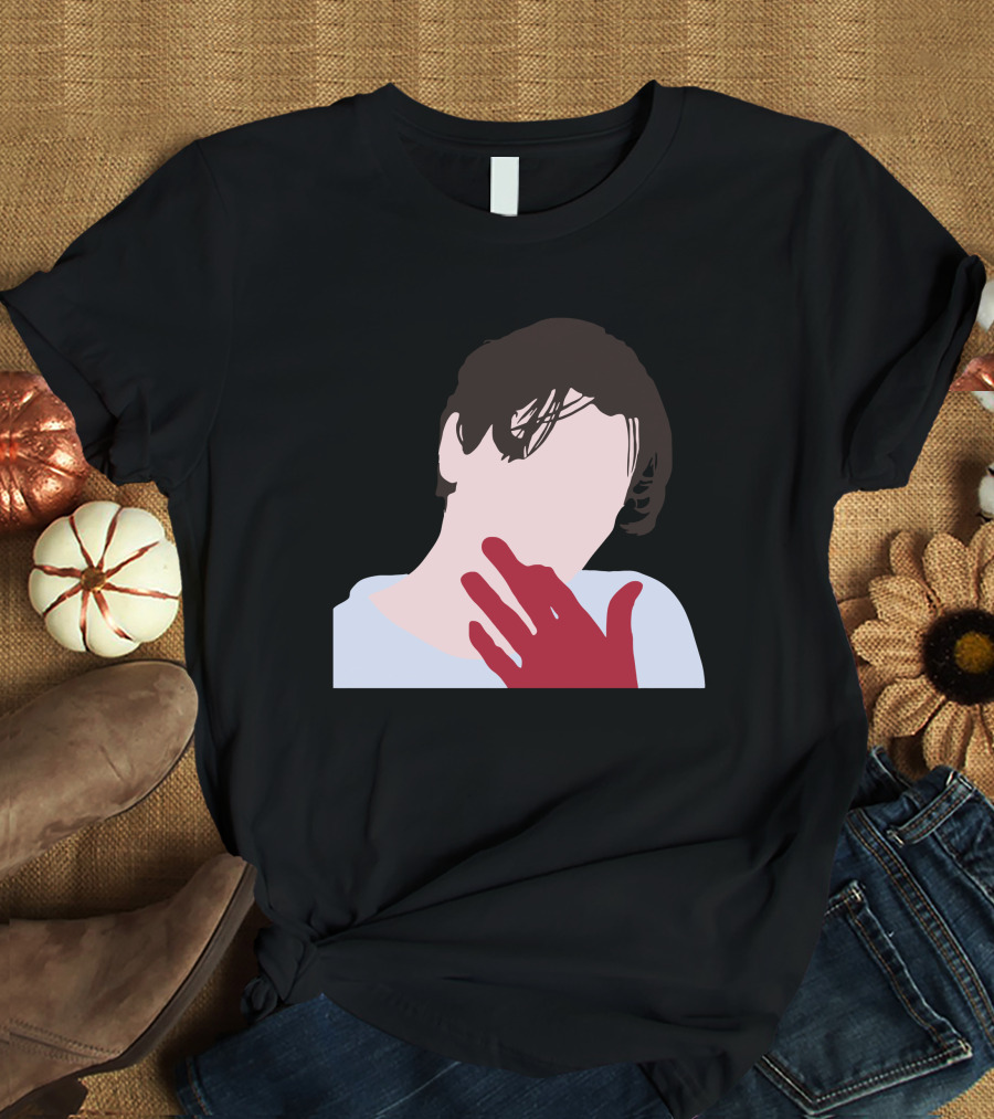 Billy Loomis Graphic Red Hand Monochrome Face T-Shirt