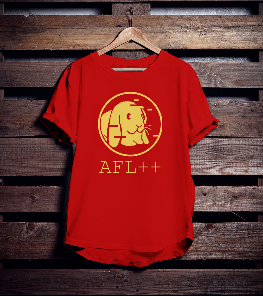 AFLplusplus Advanced Fuzzing League AFL++ Rabbit T-Shirt