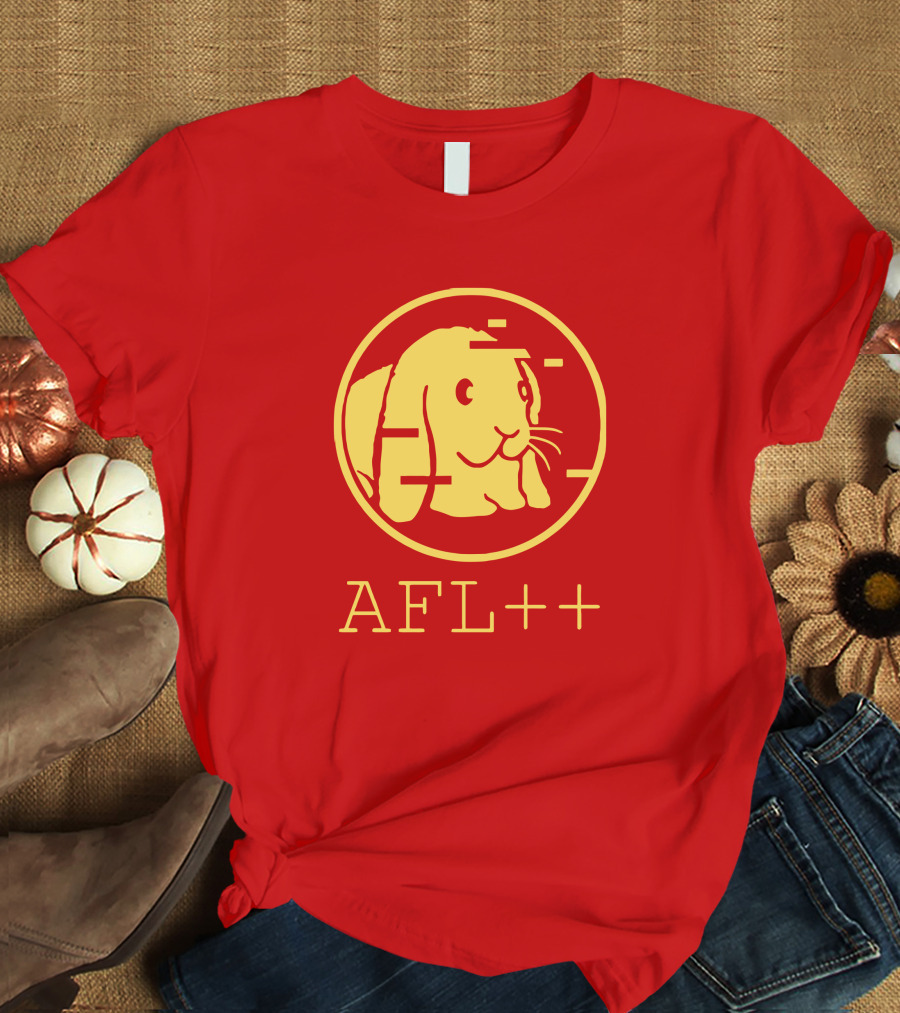 AFLplusplus Advanced Fuzzing League AFL++ Rabbit T-Shirt