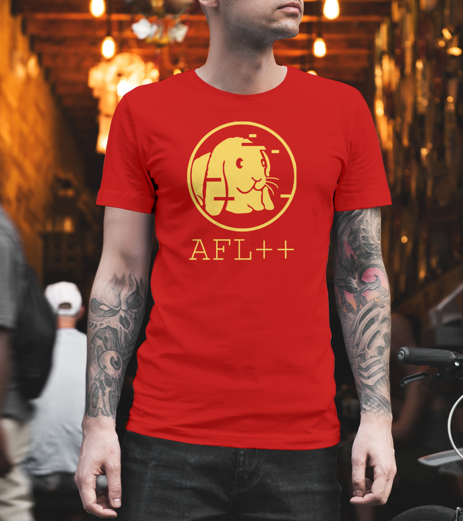 AFLplusplus Advanced Fuzzing League AFL++ Rabbit T-Shirt