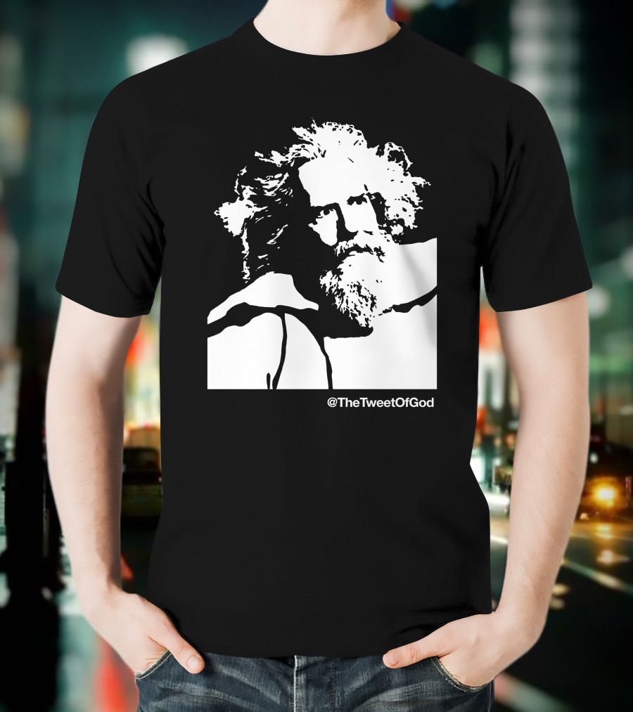 TheTweetOfGod Iconic God Face T-Shirt
